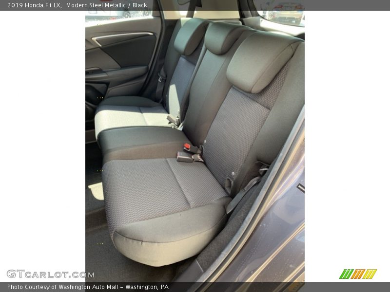 Modern Steel Metallic / Black 2019 Honda Fit LX