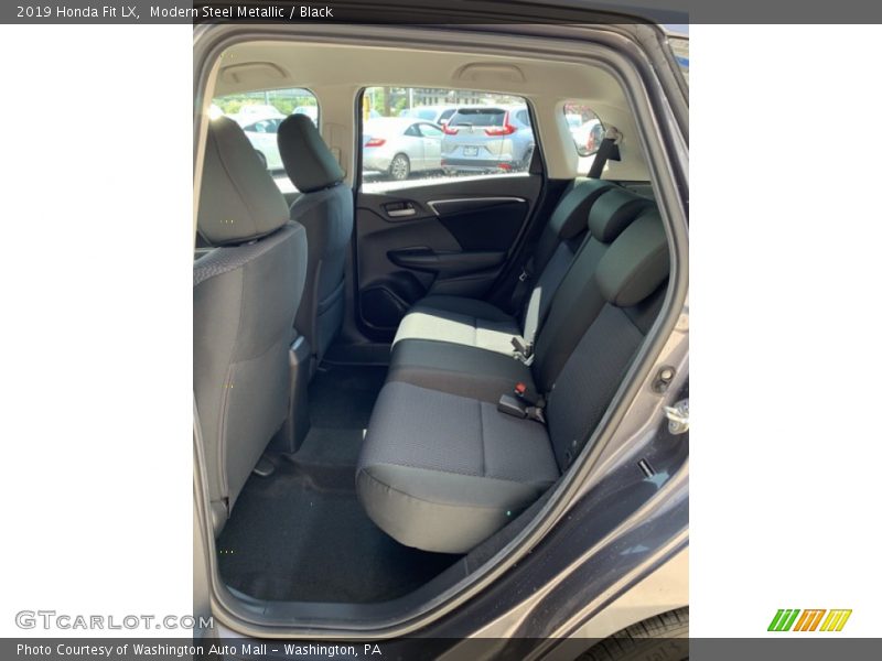 Modern Steel Metallic / Black 2019 Honda Fit LX