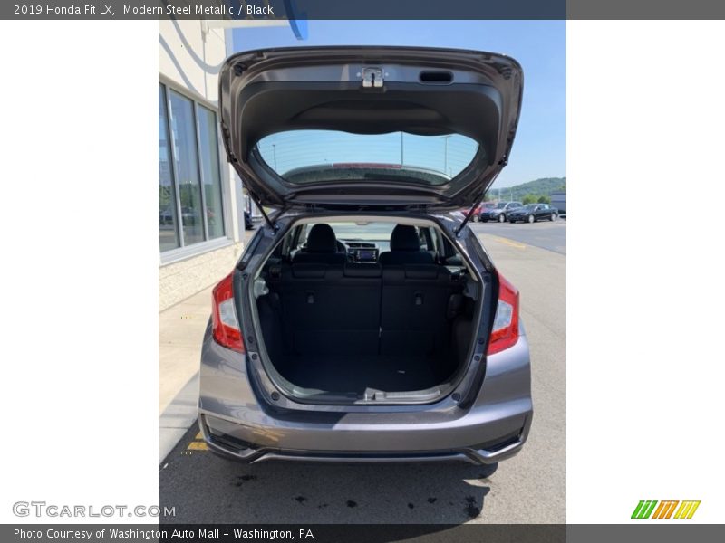 Modern Steel Metallic / Black 2019 Honda Fit LX
