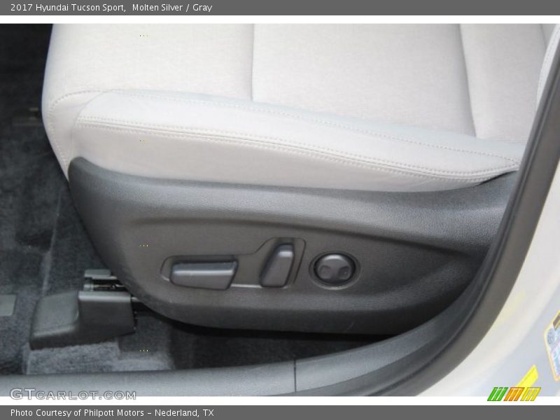 Molten Silver / Gray 2017 Hyundai Tucson Sport