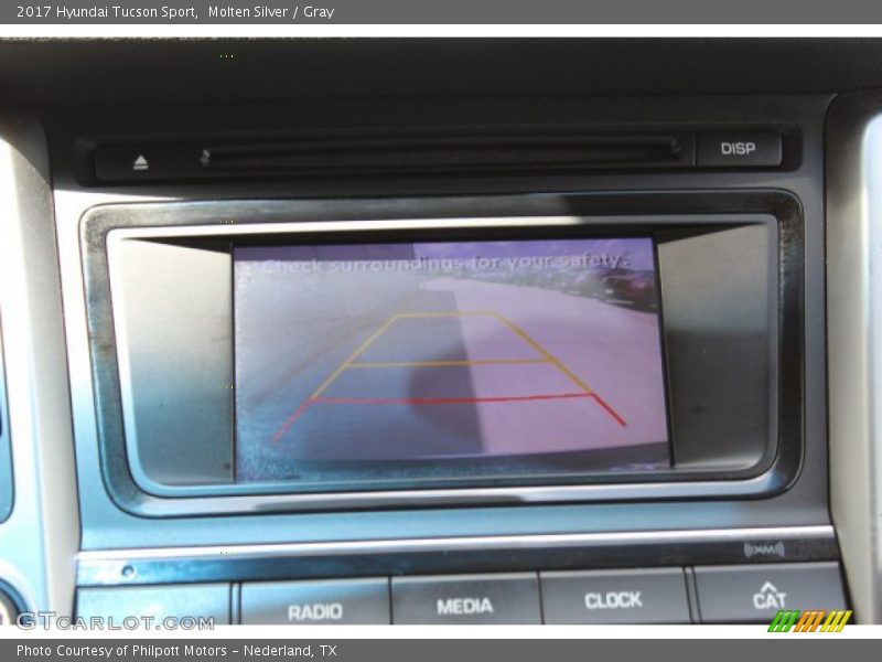 Molten Silver / Gray 2017 Hyundai Tucson Sport
