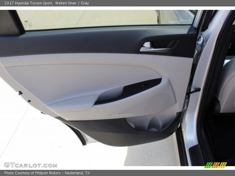 Molten Silver / Gray 2017 Hyundai Tucson Sport