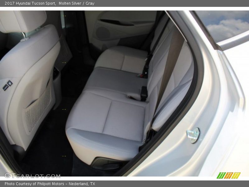 Molten Silver / Gray 2017 Hyundai Tucson Sport