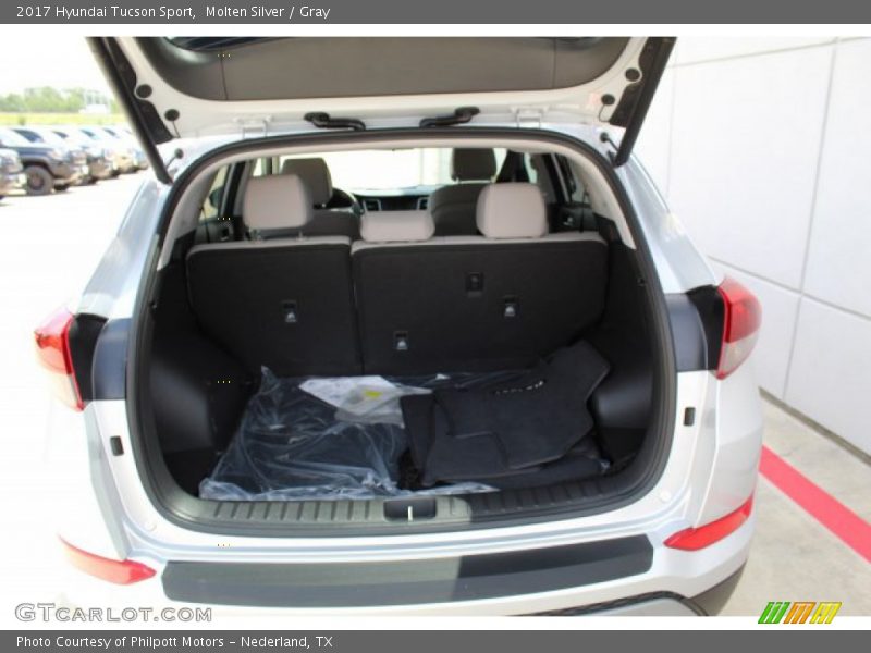 Molten Silver / Gray 2017 Hyundai Tucson Sport