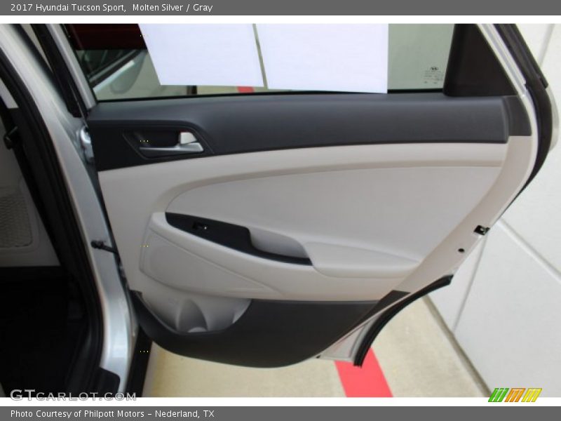 Molten Silver / Gray 2017 Hyundai Tucson Sport
