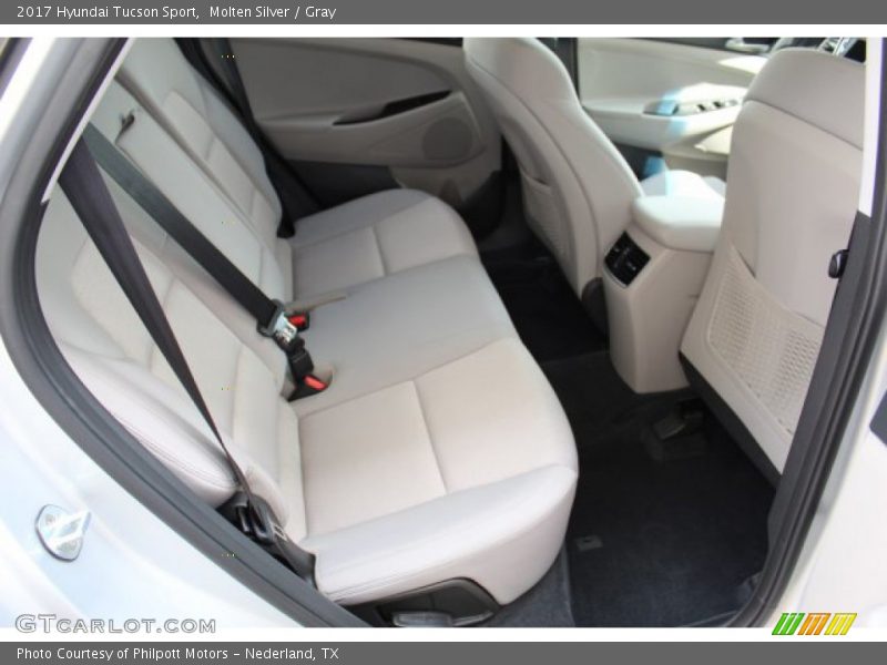Molten Silver / Gray 2017 Hyundai Tucson Sport