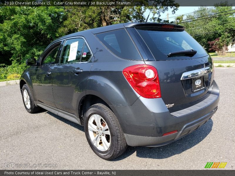 Cyber Gray Metallic / Jet Black/Light Titanium 2010 Chevrolet Equinox LS