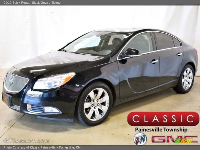 Black Onyx / Ebony 2012 Buick Regal