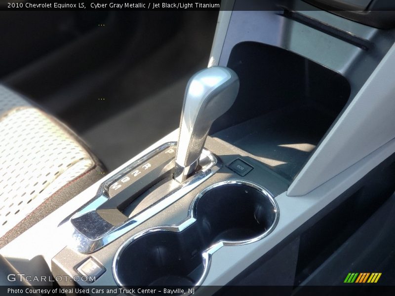Cyber Gray Metallic / Jet Black/Light Titanium 2010 Chevrolet Equinox LS