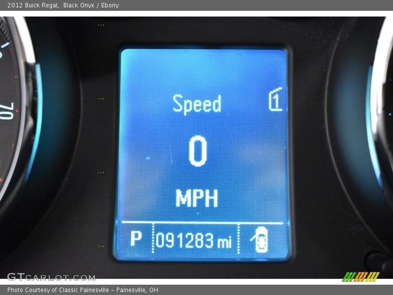 Black Onyx / Ebony 2012 Buick Regal