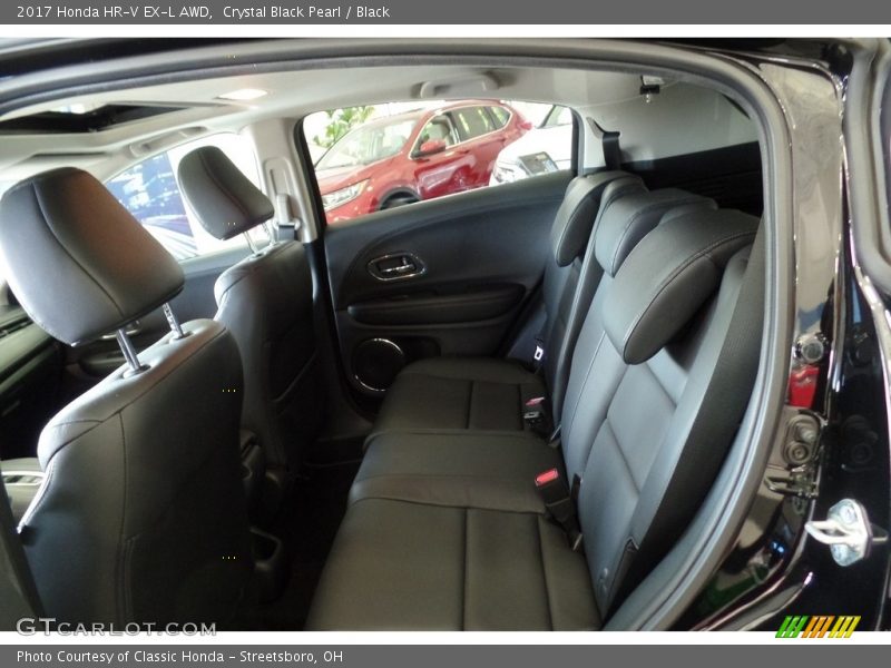 Crystal Black Pearl / Black 2017 Honda HR-V EX-L AWD