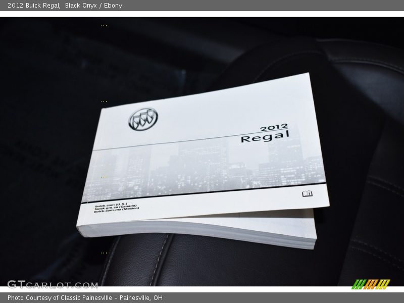 Black Onyx / Ebony 2012 Buick Regal