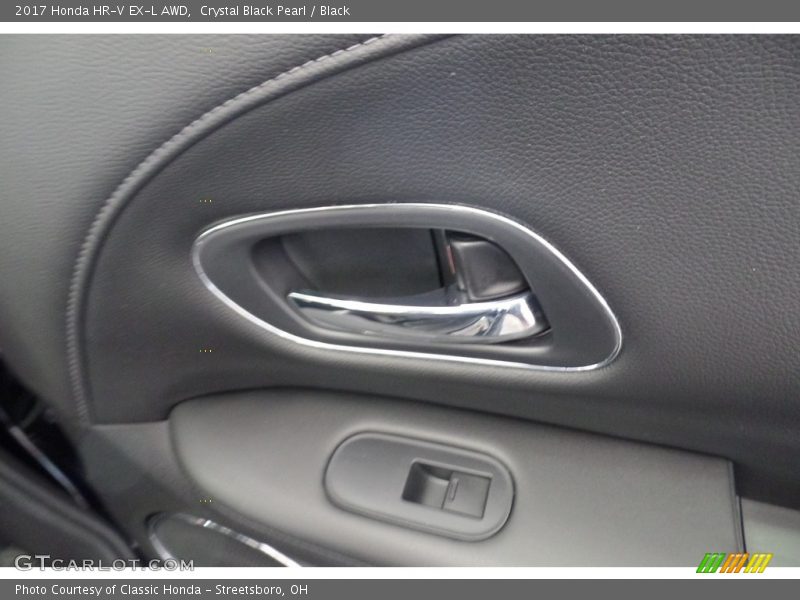 Crystal Black Pearl / Black 2017 Honda HR-V EX-L AWD