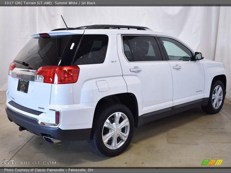 Summit White / Jet Black 2017 GMC Terrain SLT AWD