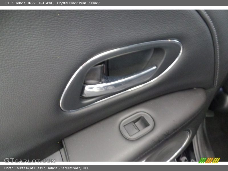 Crystal Black Pearl / Black 2017 Honda HR-V EX-L AWD