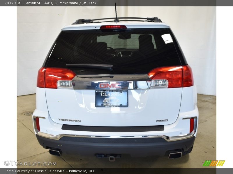 Summit White / Jet Black 2017 GMC Terrain SLT AWD