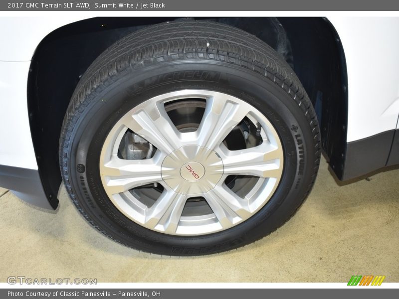 Summit White / Jet Black 2017 GMC Terrain SLT AWD