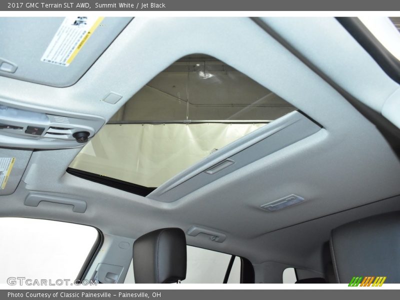 Summit White / Jet Black 2017 GMC Terrain SLT AWD