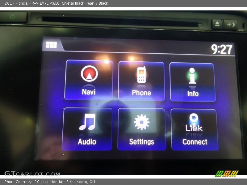 Crystal Black Pearl / Black 2017 Honda HR-V EX-L AWD