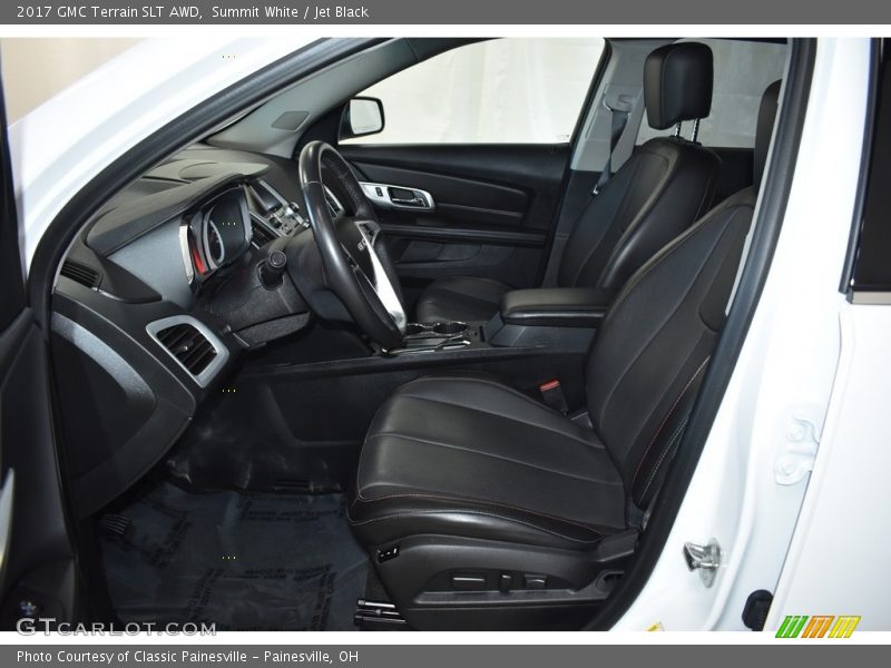 Summit White / Jet Black 2017 GMC Terrain SLT AWD