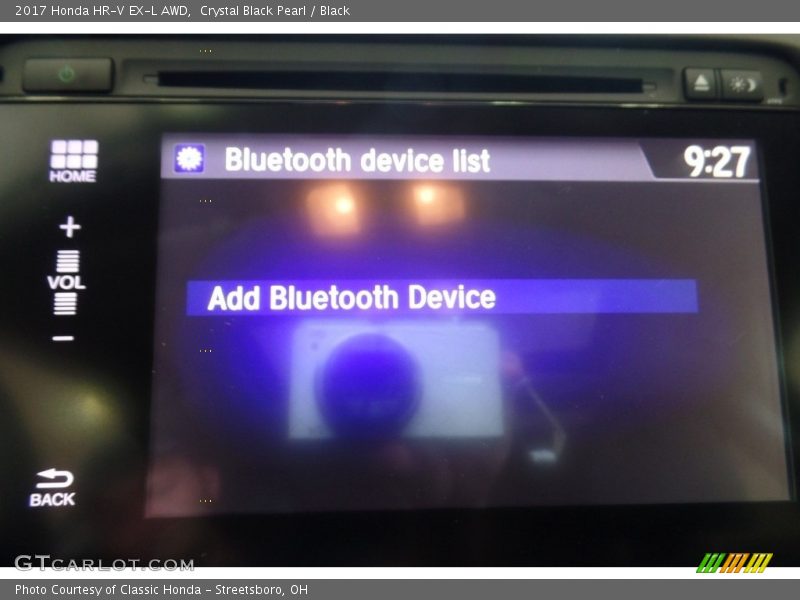 Crystal Black Pearl / Black 2017 Honda HR-V EX-L AWD