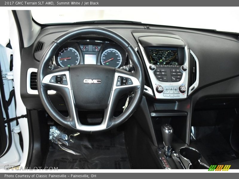 Summit White / Jet Black 2017 GMC Terrain SLT AWD