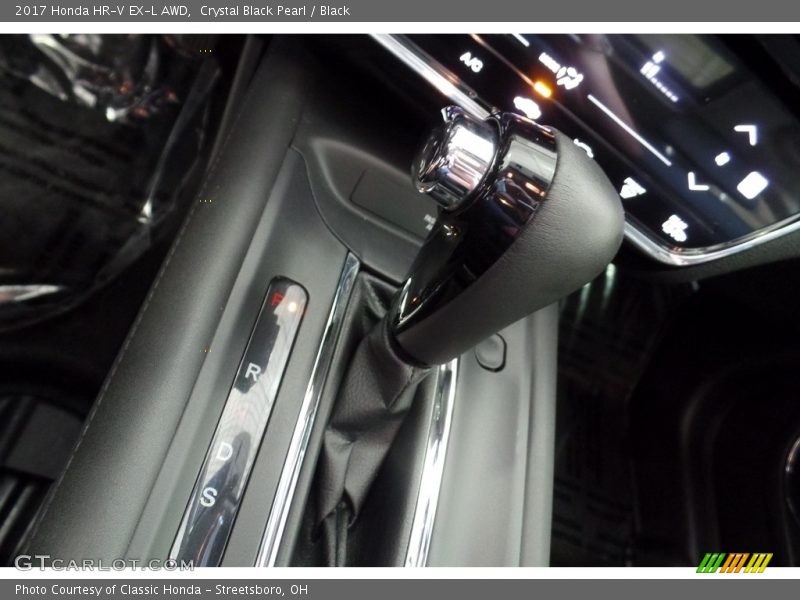 Crystal Black Pearl / Black 2017 Honda HR-V EX-L AWD