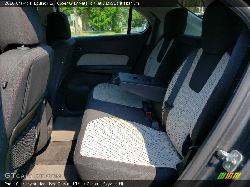 Cyber Gray Metallic / Jet Black/Light Titanium 2010 Chevrolet Equinox LS