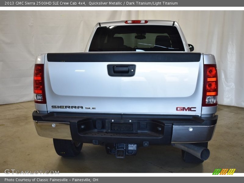 Quicksilver Metallic / Dark Titanium/Light Titanium 2013 GMC Sierra 2500HD SLE Crew Cab 4x4