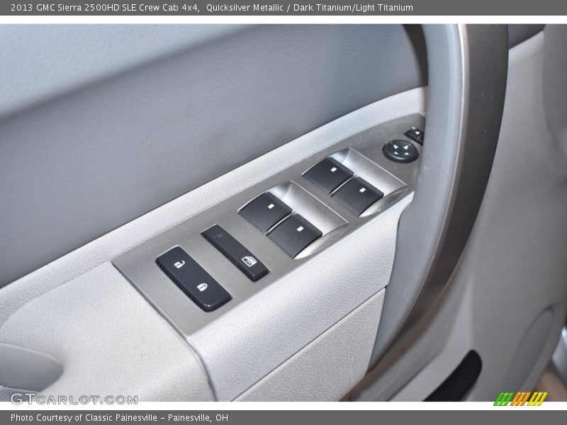 Quicksilver Metallic / Dark Titanium/Light Titanium 2013 GMC Sierra 2500HD SLE Crew Cab 4x4
