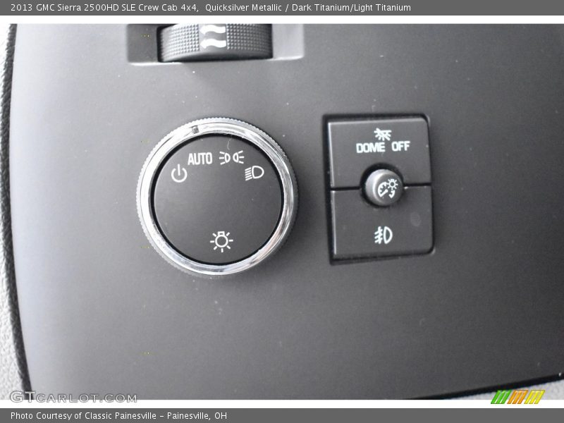 Quicksilver Metallic / Dark Titanium/Light Titanium 2013 GMC Sierra 2500HD SLE Crew Cab 4x4