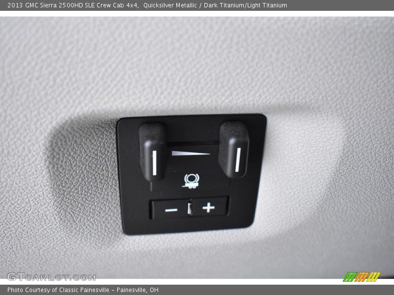 Quicksilver Metallic / Dark Titanium/Light Titanium 2013 GMC Sierra 2500HD SLE Crew Cab 4x4