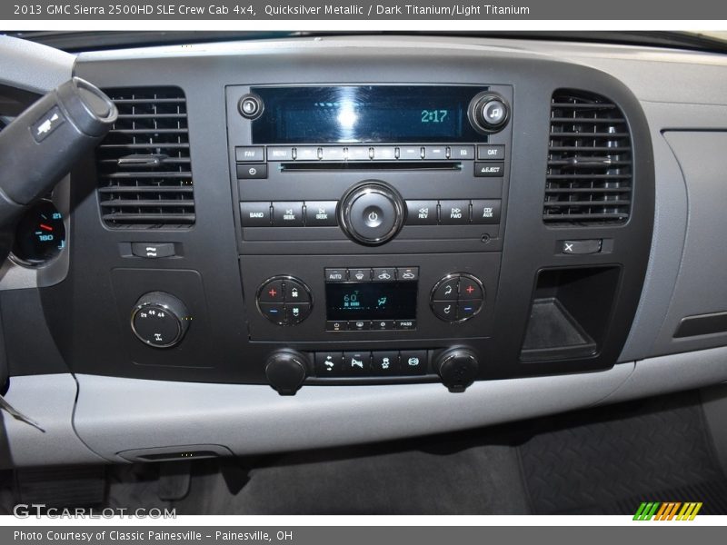 Quicksilver Metallic / Dark Titanium/Light Titanium 2013 GMC Sierra 2500HD SLE Crew Cab 4x4