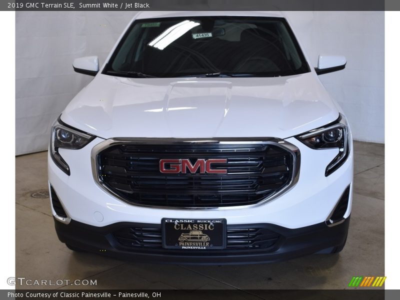 Summit White / Jet Black 2019 GMC Terrain SLE