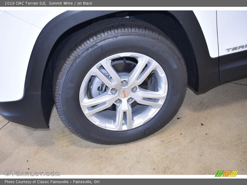 Summit White / Jet Black 2019 GMC Terrain SLE