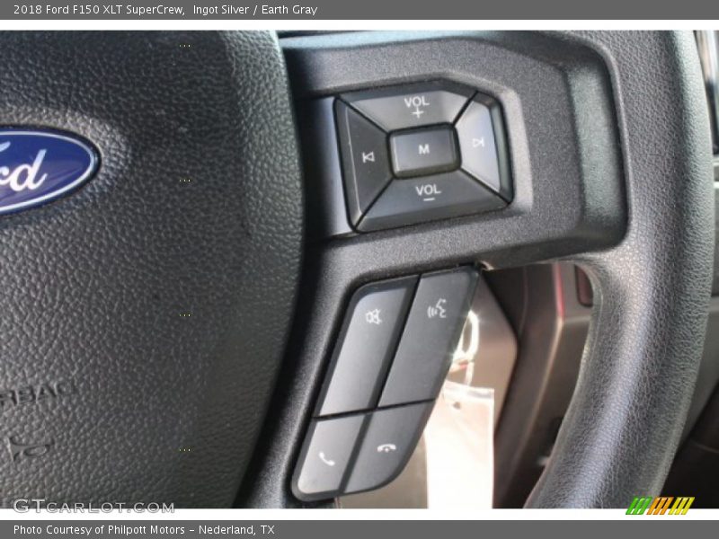 Ingot Silver / Earth Gray 2018 Ford F150 XLT SuperCrew