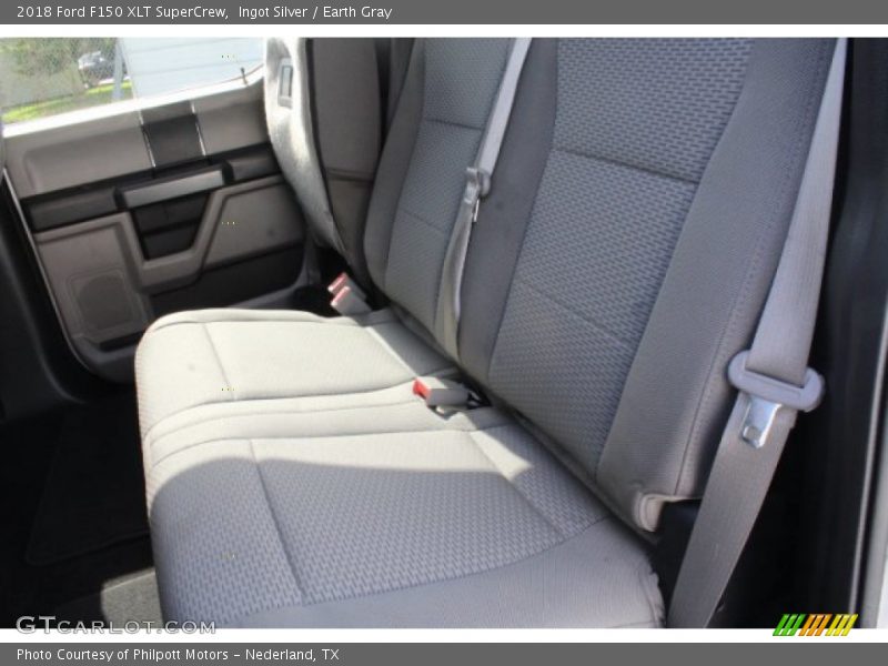 Ingot Silver / Earth Gray 2018 Ford F150 XLT SuperCrew