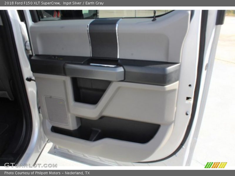 Ingot Silver / Earth Gray 2018 Ford F150 XLT SuperCrew