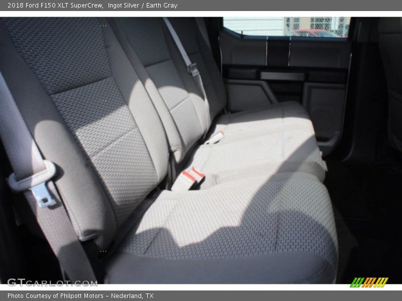 Ingot Silver / Earth Gray 2018 Ford F150 XLT SuperCrew