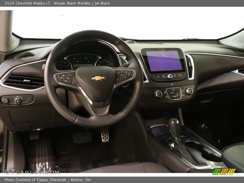 Mosaic Black Metallic / Jet Black 2016 Chevrolet Malibu LT