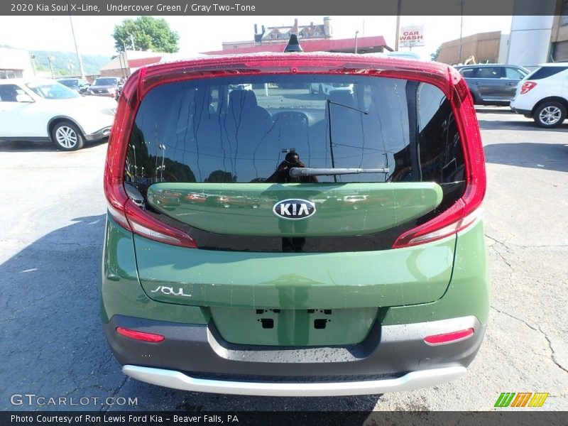 Undercover Green / Gray Two-Tone 2020 Kia Soul X-Line