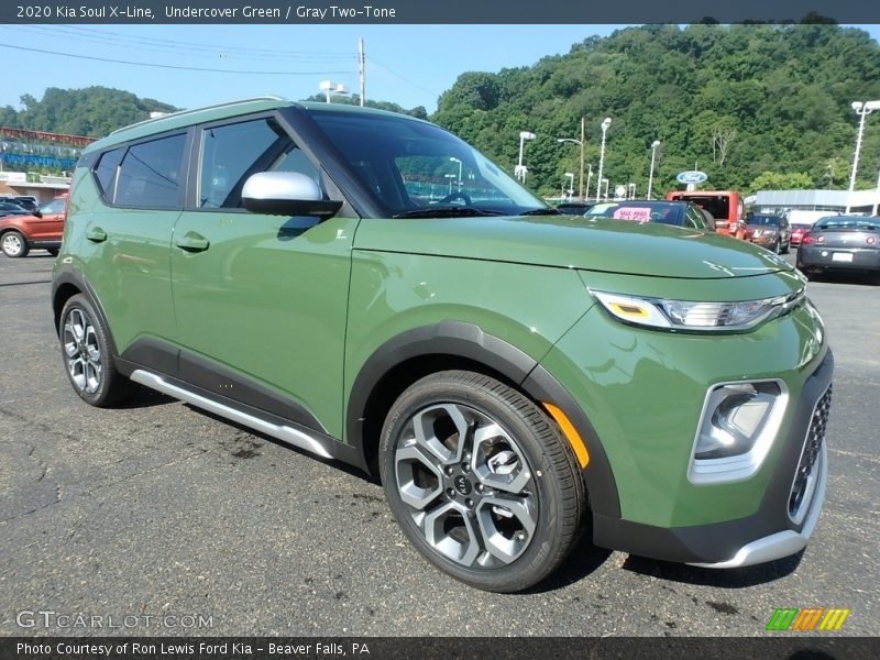 Front 3/4 View of 2020 Soul X-Line