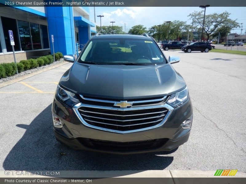 Nightfall Gray Metallic / Jet Black 2019 Chevrolet Equinox Premier