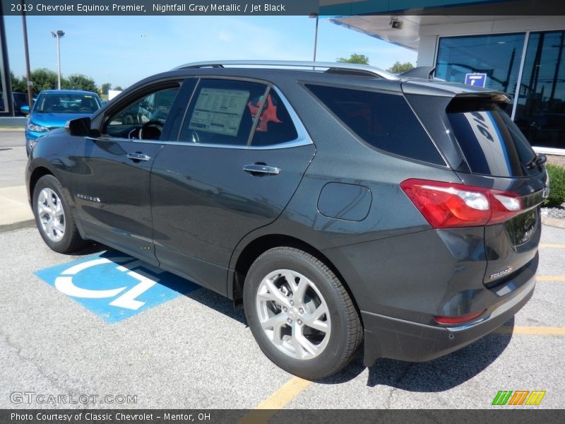 Nightfall Gray Metallic / Jet Black 2019 Chevrolet Equinox Premier