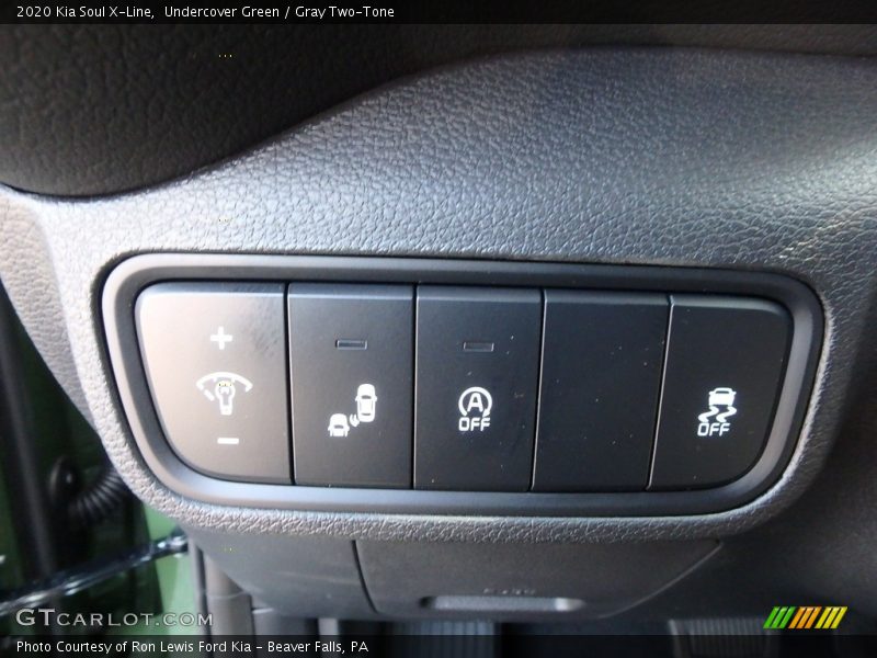 Undercover Green / Gray Two-Tone 2020 Kia Soul X-Line