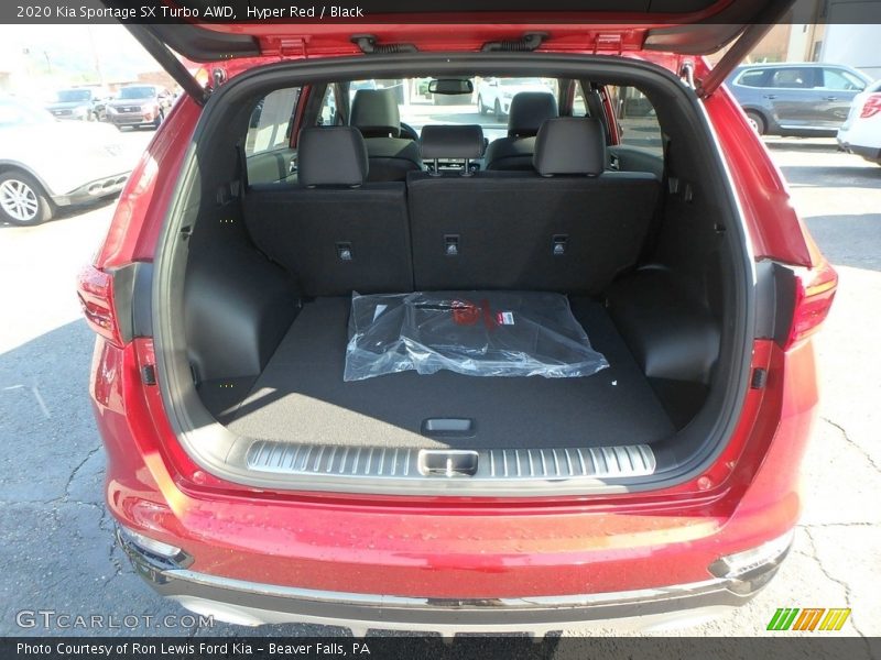 Hyper Red / Black 2020 Kia Sportage SX Turbo AWD