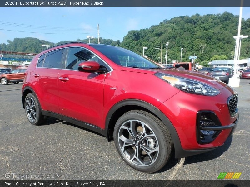 Front 3/4 View of 2020 Sportage SX Turbo AWD