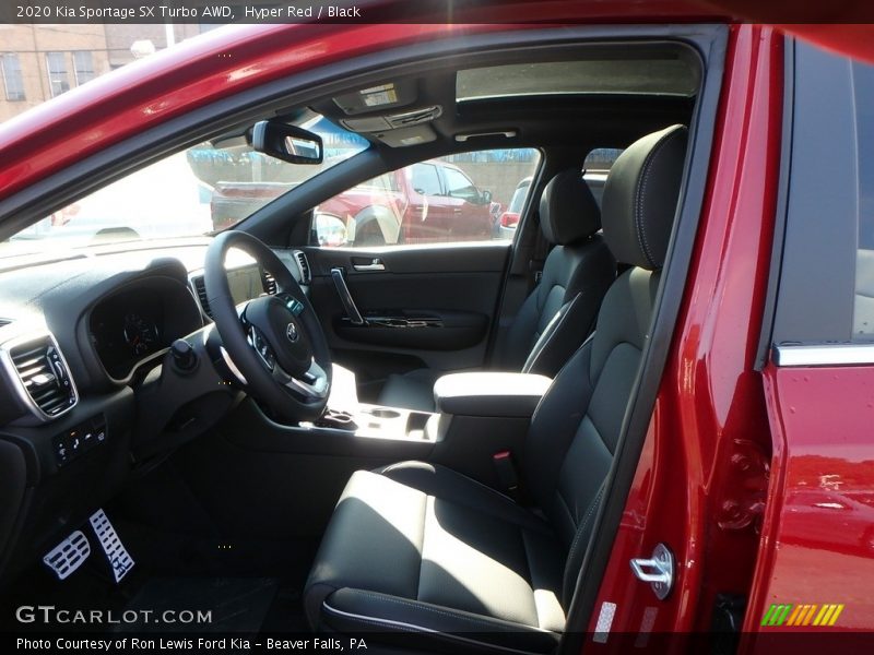 Hyper Red / Black 2020 Kia Sportage SX Turbo AWD