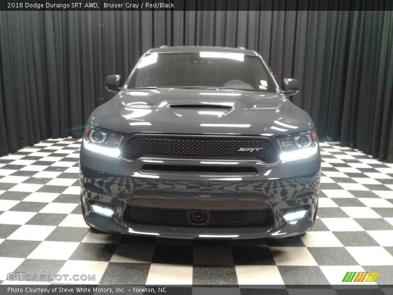 Bruiser Gray / Red/Black 2018 Dodge Durango SRT AWD