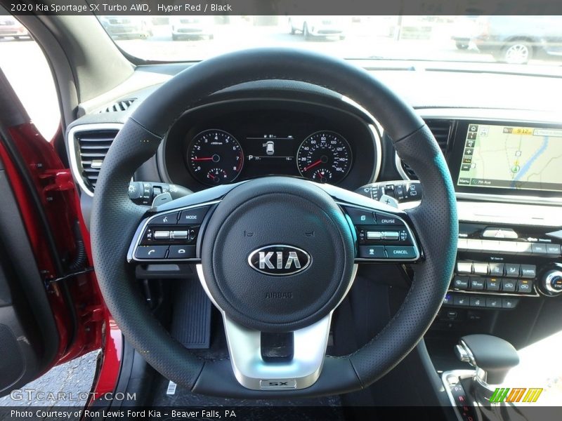 Hyper Red / Black 2020 Kia Sportage SX Turbo AWD